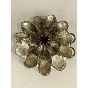 Ironfoot Pottery Sculpture Pipe Holder or Deviled Egg Dish? Amish Made Art